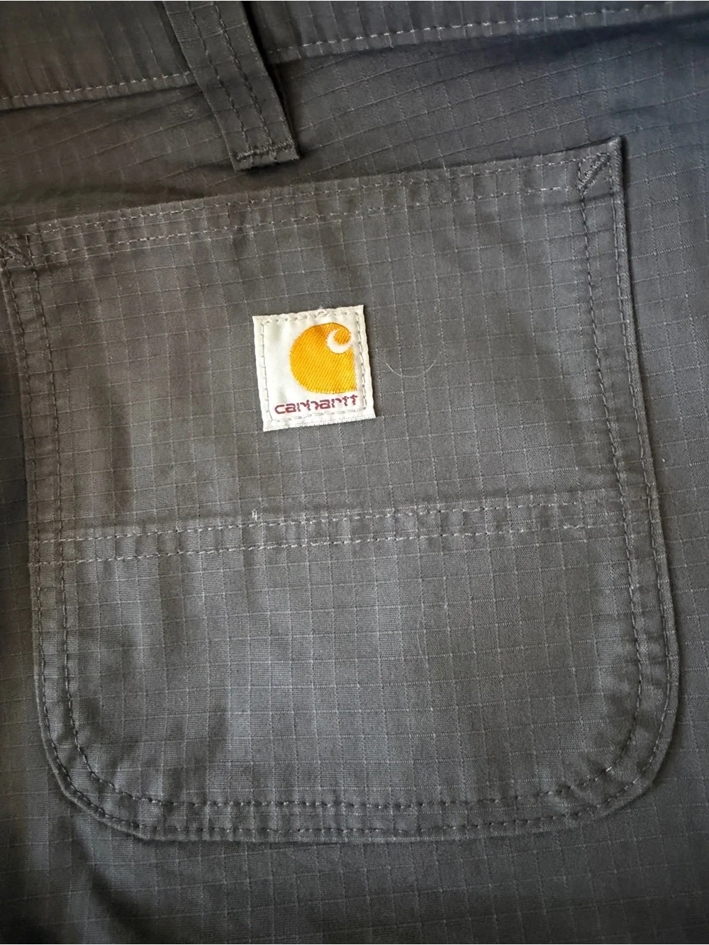 Carhartt Men’s Dark Charcoal Cargo Shorts